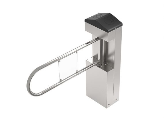Swing Gate Vip Turnstiles Angled Cover Motorized Turnstile for Disabled Person