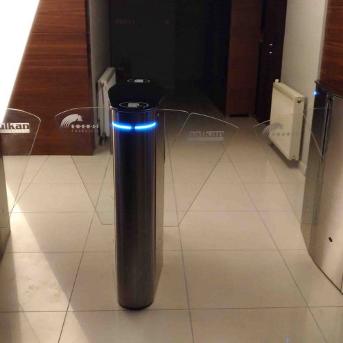 SB 100FL XL – Angular Leaf Turnstile for Disabled Person