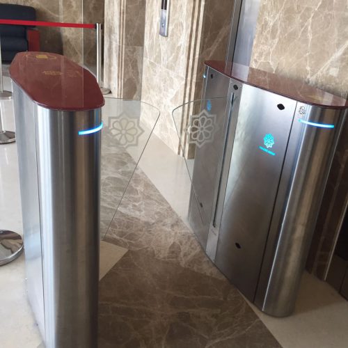 SB 100FL XL – Angular Leaf Turnstile for Disabled Person