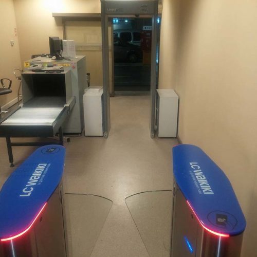 SB 100FL XL – Angular Leaf Turnstile for Disabled Person