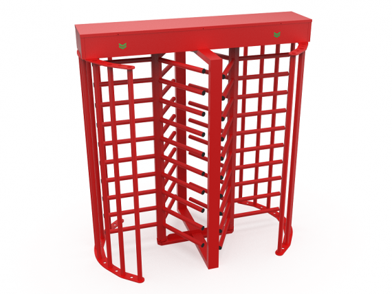 Half Turnstiles And Full Height Turnstiles 3 Arms Double Colored Full Height Turnstile