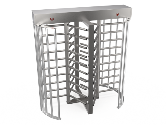 Half Turnstiles And Full Height Turnstiles 3 Arms Double Stainless Steel Full Height Turnstile